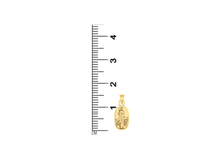 Fashionable 10 mm Saint Jude Pendant